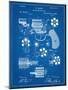 Revolver Firearm Patent-null-Mounted Art Print