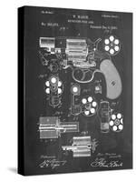 Revolver Firearm Patent-null-Stretched Canvas