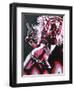 Revolver Girl 1-Abstract Graffiti-Framed Premium Giclee Print