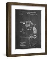 Revolving Firearm Patent-null-Framed Art Print