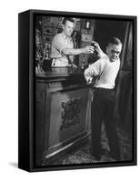 Revolving-Head Man Martin Laurello at Party Held for Robert Ripley's Oddities-John Phillips-Framed Stretched Canvas