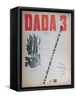 Revue Dada No.3, December 1918 (Colour Litho)-French-Framed Stretched Canvas