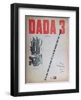 Revue Dada No.3, December 1918 (Colour Litho)-French-Framed Premium Giclee Print