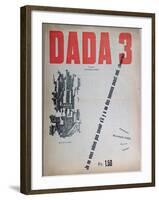 Revue Dada No.3, December 1918 (Colour Litho)-French-Framed Giclee Print