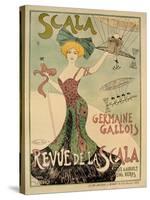 Revue de La Scala Poster, 1901-Maurice Biais-Stretched Canvas