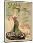 Revue de La Scala Poster, 1901-Maurice Biais-Mounted Giclee Print