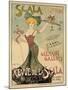 Revue de La Scala Poster, 1901-Maurice Biais-Mounted Giclee Print