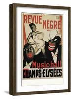 Revue Negre-Paul Colin-Framed Photographic Print