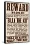 Reward Billy the Kid-null-Framed Stretched Canvas