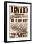 Reward Billy the Kid-null-Framed Premium Giclee Print