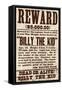 Reward Billy the Kid-null-Framed Stretched Canvas