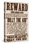 Reward Billy the Kid-null-Stretched Canvas