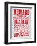 Reward Poster For Billy the Kid-null-Framed Giclee Print