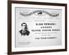 Reward Poster for the Arrest of Oliver Perry Issued by Pinkerton's National Detective Agency, 1891-American-Framed Giclee Print