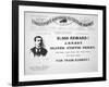 Reward Poster for the Arrest of Oliver Perry Issued by Pinkerton's National Detective Agency, 1891-American-Framed Giclee Print