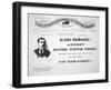 Reward Poster for the Arrest of Oliver Perry Issued by Pinkerton's National Detective Agency, 1891-American-Framed Giclee Print