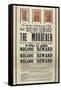 Reward Poster for the Murderer of President Abraham Lincoln, John Wilkes Booth and Accomplices-null-Framed Stretched Canvas