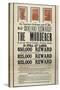 Reward Poster for the Murderer of President Abraham Lincoln, John Wilkes Booth and Accomplices-null-Stretched Canvas