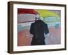 Rex at the Used Car Lot - AYF8440-Brenda Brin Booker-Framed Giclee Print