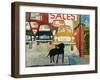 Rex at the Used Car Lot; SALES-Brenda Brin Booker-Framed Giclee Print