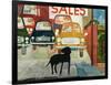 Rex at the Used Car Lot; SALES-Brenda Brin Booker-Framed Giclee Print