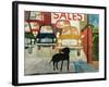 Rex at the Used Car Lot; SALES-Brenda Brin Booker-Framed Giclee Print