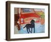 Rex at the Used Car Lot - Three months guarantee-Brenda Brin Booker-Framed Giclee Print