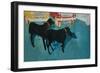 Rex at the Used Car Lot, with Friend-Brenda Brin Booker-Framed Giclee Print