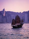 Chinese Junk, Victoria Harbour, Hong Kong, China-Rex Butcher-Photographic Print