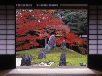 Sand Stone Garden, Komyo-In, Kyoto, Japan-Rex Butcher-Photographic Print