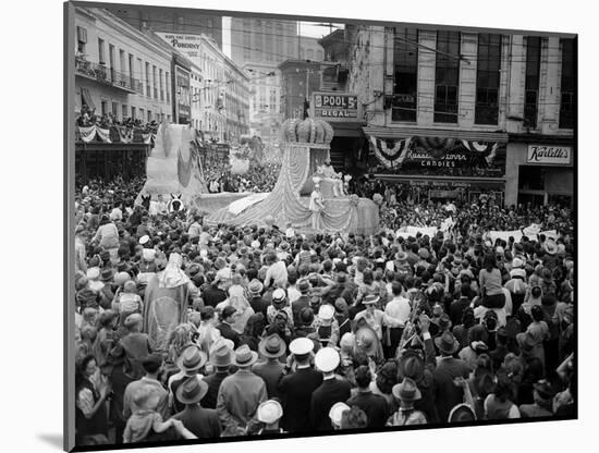 Rex, King of the New Orleans Mardi Gras Parade-null-Mounted Photographic Print