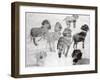 Rex - sketches at the used car lot-Brenda Brin Booker-Framed Giclee Print