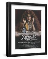 Rexall, Hair Shampoo Tonic, USA, 1910-null-Framed Premium Giclee Print