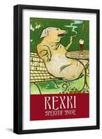 Rexxi Aperitif Anise-null-Framed Art Print