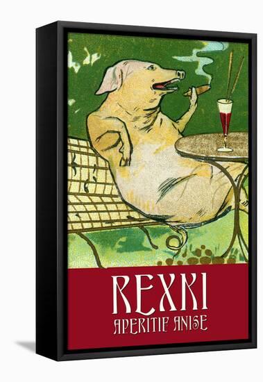 Rexxi Aperitif Anise-null-Framed Stretched Canvas