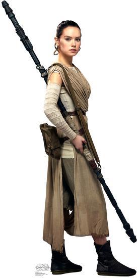 Rey - Star Wars VII: The Force Awakens Lifesize Cardboard Cutout' Cardboard  Cutouts | AllPosters.com