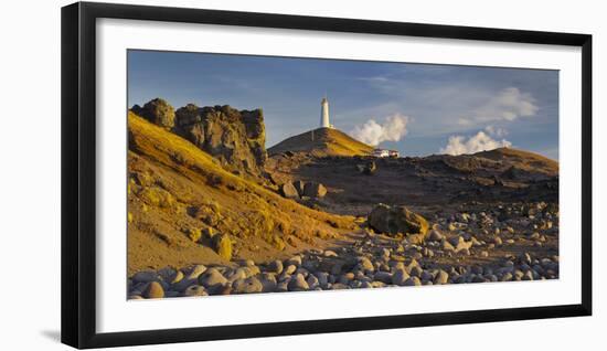 Reykjalighthouse of Nes, Coastal Scenery, Iceland-Rainer Mirau-Framed Photographic Print