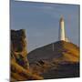 Reykjalighthouse of Nes, Iceland-Rainer Mirau-Mounted Photographic Print