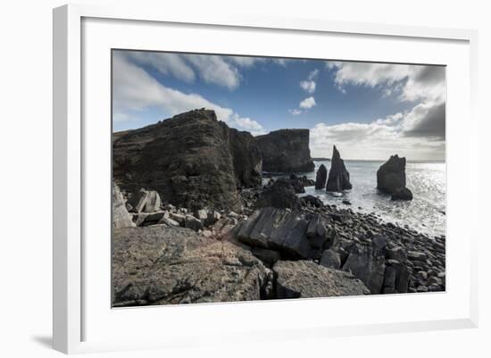 Reykjanes Peninsula, Iceland, Polar Regions-Michael-Framed Photographic Print