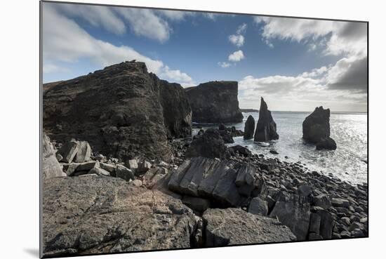 Reykjanes Peninsula, Iceland, Polar Regions-Michael-Mounted Photographic Print