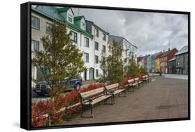 Reykjavik, Iceland, Polar Regions-Michael Snell-Framed Stretched Canvas