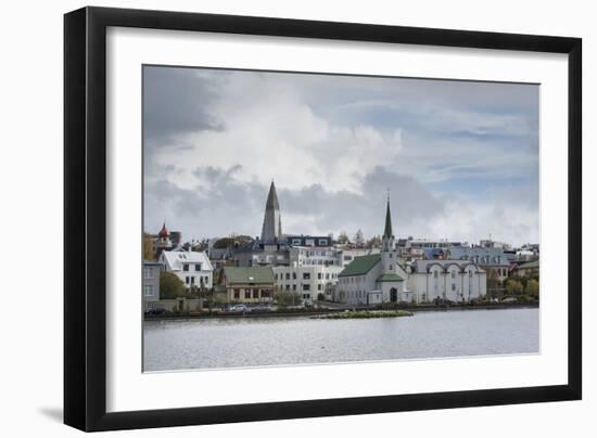 Reykjavik, Iceland, Polar Regions-Michael-Framed Photographic Print