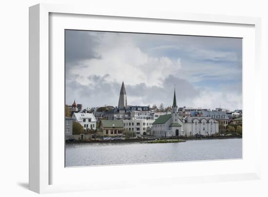 Reykjavik, Iceland, Polar Regions-Michael-Framed Photographic Print
