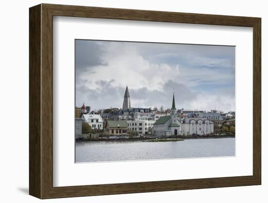 Reykjavik, Iceland, Polar Regions-Michael-Framed Photographic Print