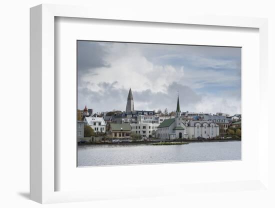 Reykjavik, Iceland, Polar Regions-Michael-Framed Photographic Print