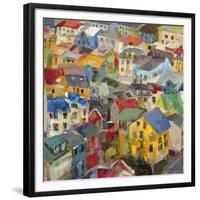 Reykjavik Rooftops-Amy Dixon-Framed Giclee Print