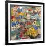 Reykjavik Rooftops-Amy Dixon-Framed Art Print