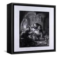 Reynard and Lampe-null-Framed Stretched Canvas