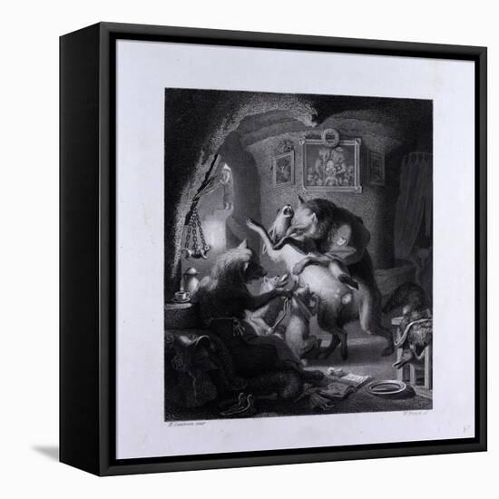 Reynard and Lampe-null-Framed Stretched Canvas