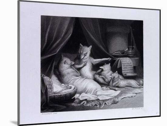 Reynard Relating His Adventures-null-Mounted Giclee Print